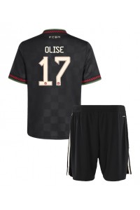 Bayern Munich Michael Olise #17 Jalkapallovaatteet Lasten Kolmas peliasu 2025-26 Lyhythihainen (+ Lyhyet housut)